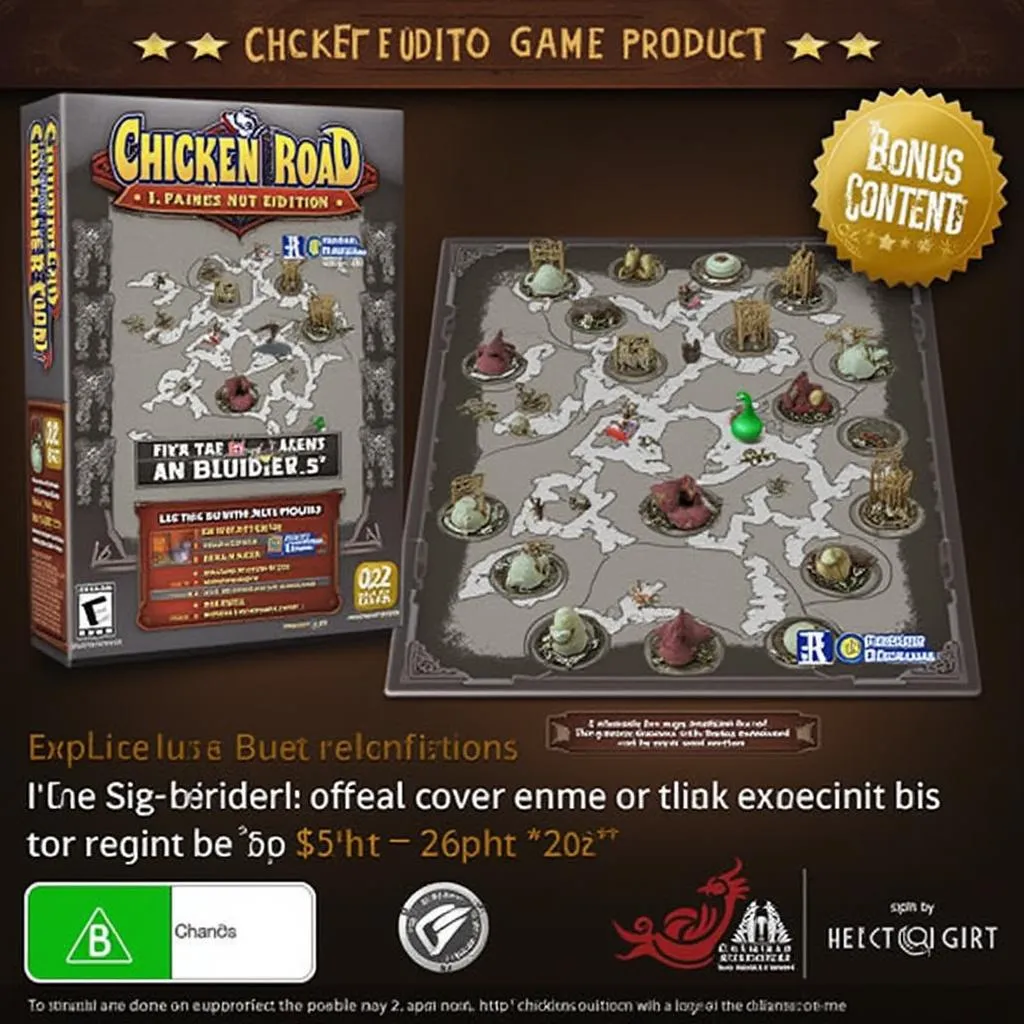 Chicken Road Deluxe Edition Box